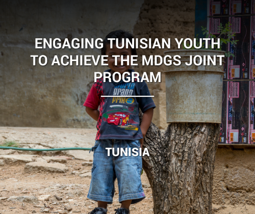 Engaging Tunisian Youth to Achieve the MDGs Joint Program