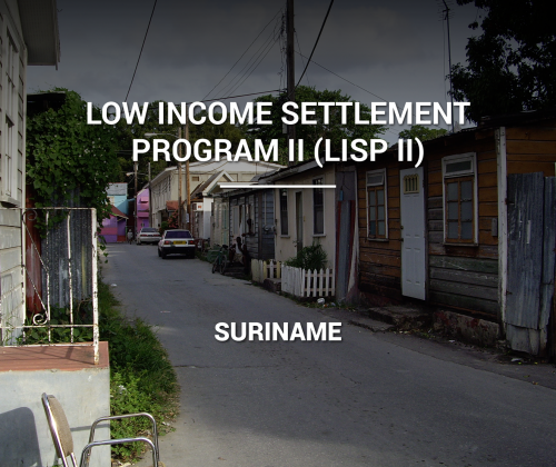 Low Income Settlement Program II (LISP II)