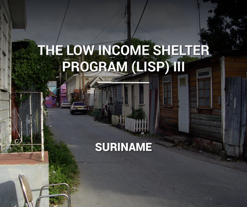 The Low Income Shelter Program (LISP) III