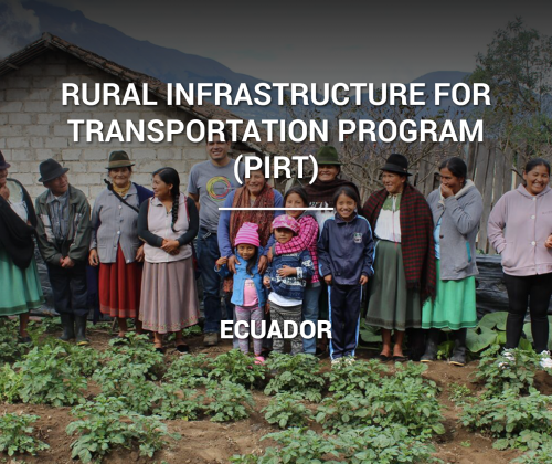 Rural Infrastructure for Transportation Program (PIRT)