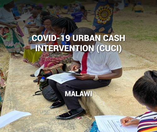 COVID-19 Urban Cash Intervention (CUCI)