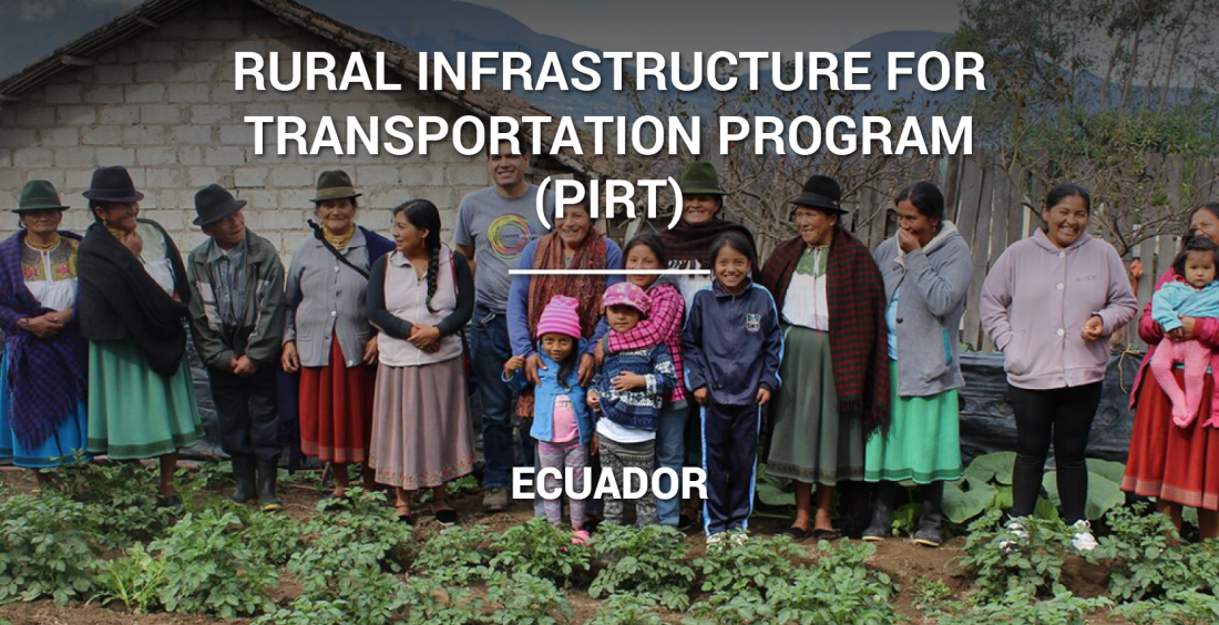 Rural Infrastructure for Transportation Program (PIRT)